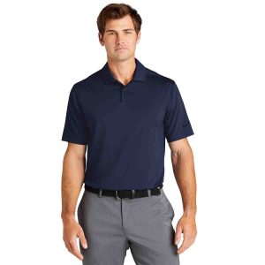 Nike Dri-Fit Vapor Polo In Midnight Navy, Front View