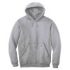 Carhartt Midweight Hooded Sweatshirt In Heather Grey, Flat View