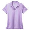 Nike Women's Dri-Fit Micro Pique 2.0 Polo In Urban Lilac, Flat View