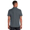 OGIO Hybrid Polo In Diesel Grey, Back View