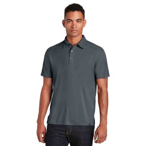 OGIO Hybrid Polo In Diesel Grey, Front View