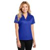 Port Authority Women's Performance Fine Jacquard Polo In Hyper Blue, Front View