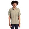 Sport-Tek Dri-Mesh Pro Polo In Sandstone, Front View